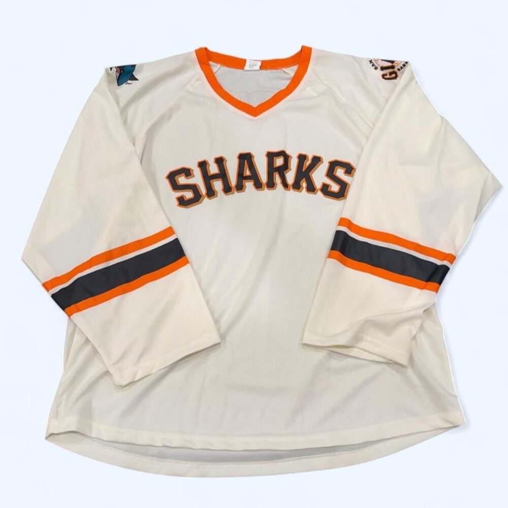 San Jose Sharks x San Francisco Giants Promotional Hockey Jersey